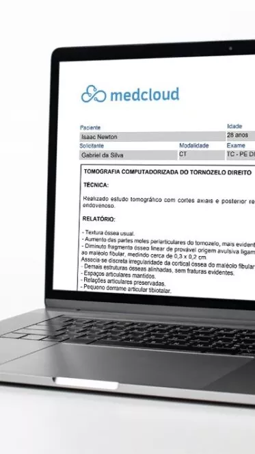 Laudo Medcloud com QR Code